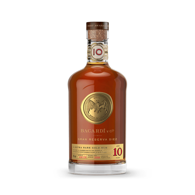 Bacardi Gran Res 10YO 700ml - Image 1