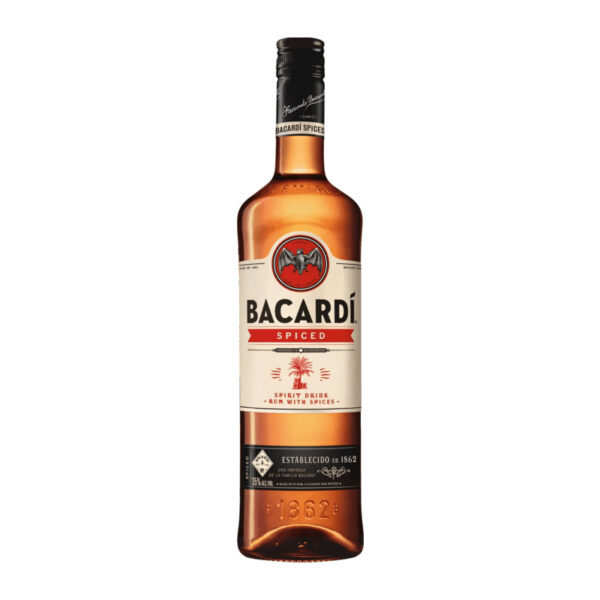 Bacardi Spiced Rum 1L Bacardi Spiced Rum 1L