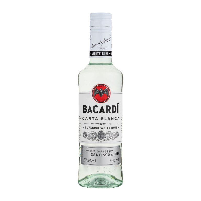 Bacardi White 350ml - Image 1