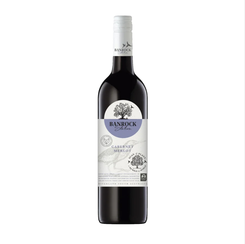 Banrock Station Cab/Merlot 750 - Image 1