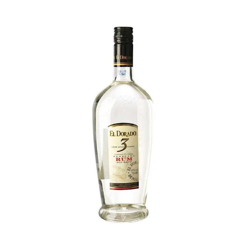 El Dorado 3YO Silver Rum 700ml - Image 1