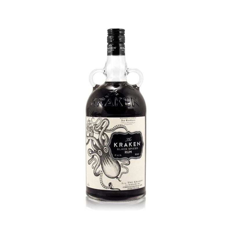 Kraken Black Spiced Rum 1L - Image 1