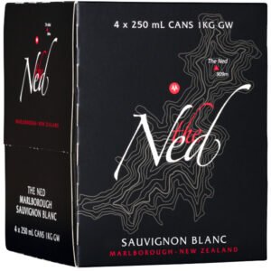 The Ned Sauvignon Blanc Cans 4 x 250mL